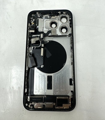 Apple iPhone 15 Pro Max Backhousing Used Replacement Part OEM - Black Titanium