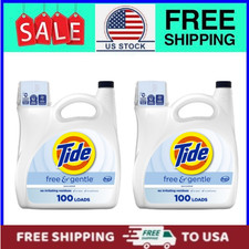(2 pack) Tide Liquid Laundry Detergent for Gentle & Non-Dry Laundry, 132 fl oz 0.14 per gallon