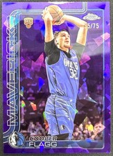 2025-26 Topps Chrome Sapphire Edition - Cooper Flagg #251 Purple 35/75 (RC)