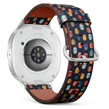 Birds Santa Hats Vegan Leather Watch Band 40/44/46mm