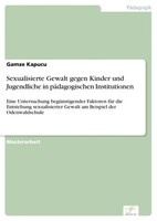 Gamze Kapucu | Sexualisierte Gewalt Gegen Kinder Und Jugendliche In...