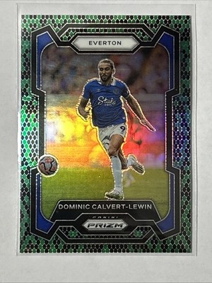 2023-24 Panini Prizm Premier League Snakeskin SSP Dominic Calvert-Lewin #257