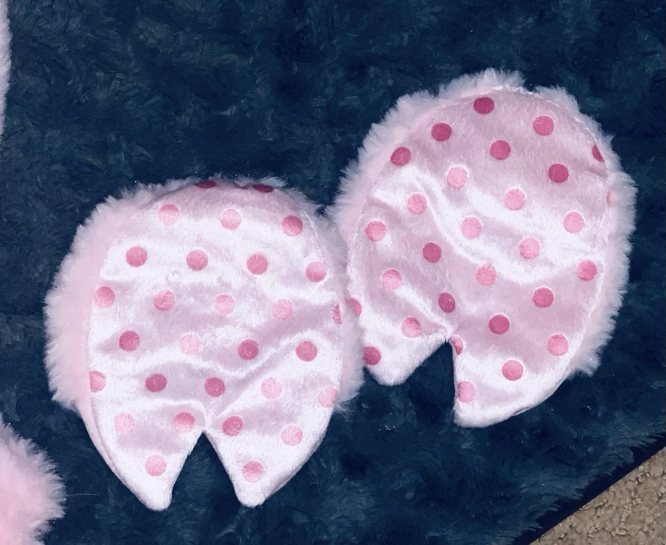 万圣节 完整 毛绒 粉色 婴儿 猪服装 尺寸 12-18 个月 - 全新 — 第 4/4 张图片