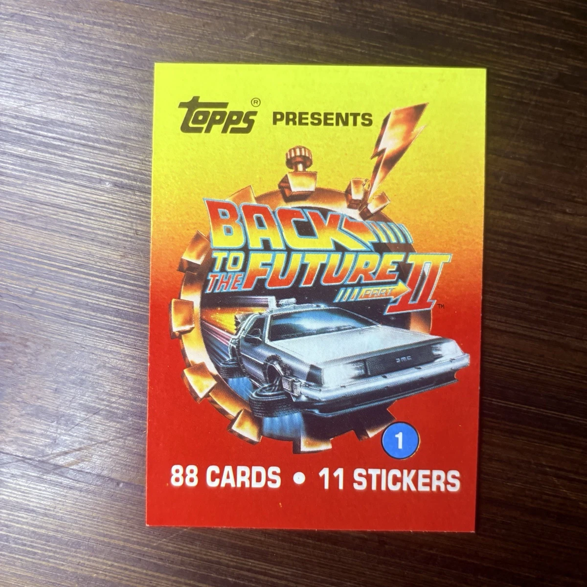 Topps Back To The Future In Non-Sport Trading Card Singles for