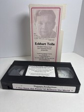 Eckhart Tolle VHS You Have the Power to Redeem the World Namaste 2001