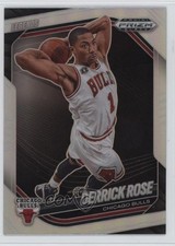 2024-25 Panini Prizm Black Legends Silver Prizm Derrick Rose #256 14t3