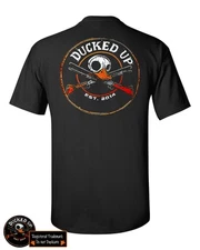 Ducked Up short sleeve t shirt men's hunting apparel Duck hunting hunter