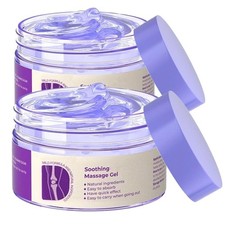 Joint Gel: Soothing Massage Cream for Knees, Lumbar, Neck, Hands, Feet - 2 Pack
