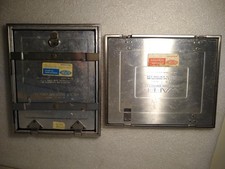 Lot of 2 X-Ray 8x10 Cassette Hasey Rigidform Wafer Dupont Vintage