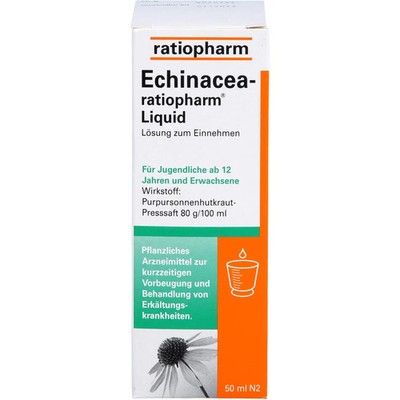 Echinacea-ratiopharm Liquid 50ml - PZN 7686199