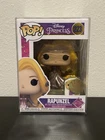 NEW! Disney Princess Funko 223 Gold Rapunzel with Pin Funko Shop Exclusive!