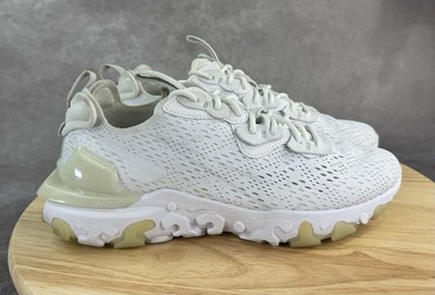 Nike React Vision Size 8 White Athletic Shoes CD4373-101