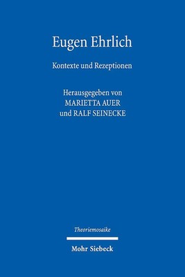 Eugen Ehrlich | Kontexte und Rezeptionen | Marietta Auer (u. a.) | Deutsch