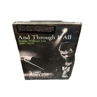 ROBBIE WILLIAMS LIVE AND THROUGH IT ALL ORIGINAL DVD NEW SEALED - RARE