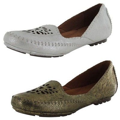 Gentle Souls Womens Lucki Sole Ballet Flat Leather Shoe
