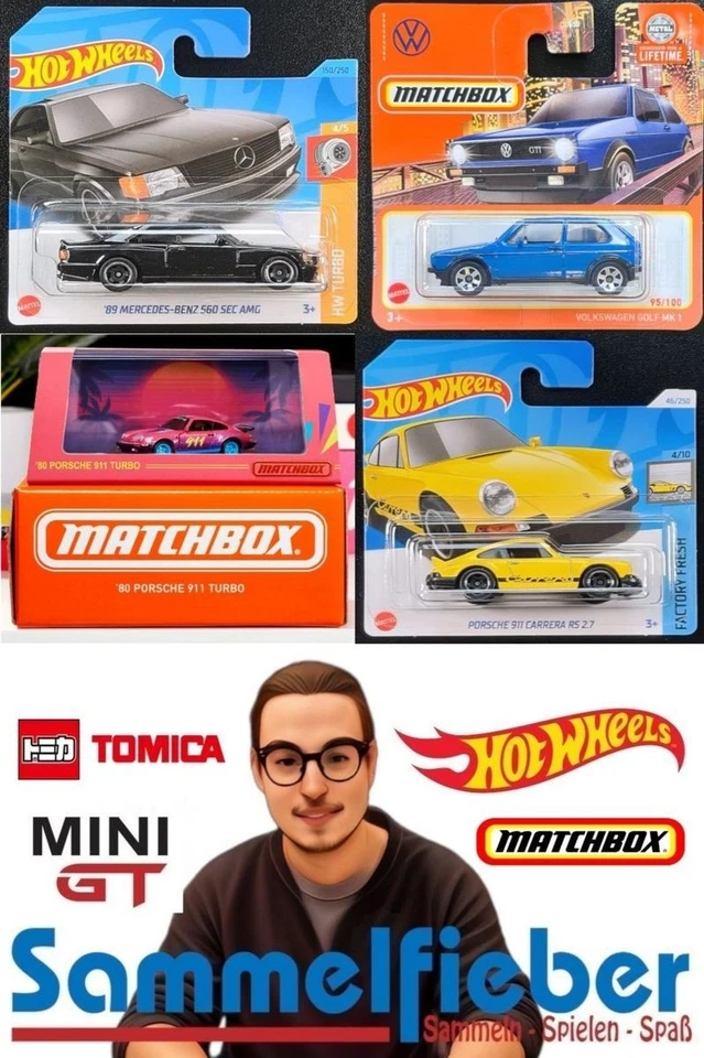Hot Wheels, Matchbox & Mini GT - Diecast Verkaufsstream by sammel-fieber