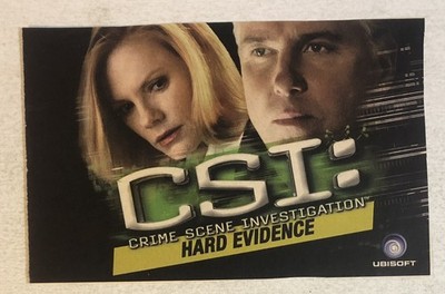 CSI Tv Series Vintage Print Ad William Peterson Marg Helgenberger Tpa17
