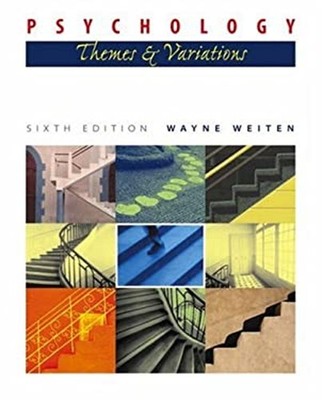 Psychology : Themes and Variationswith Concept Charts and InfoTra