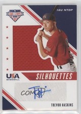 2020 Panini USA Baseball Stars & Stripes /199 Trevor Haskins #USJ-TH Auto 0jl3
