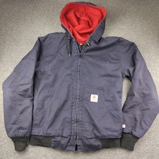 VTG Tyndale FR Jacket Hooded Full Zip Size Small Men's