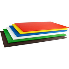 Large Chopping Board Plastic Set Cutting Mat Craft Worktop Saver 45x30cm Colour