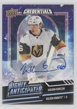2022-23 Upper Deck Credentials Highly Anticipated Kaedan Korczak #HA-28 Auto i9y