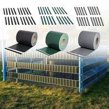 Sichtschutz Zaunblende Sichtschutzstreifen PVC Rolle Zaunfolie Doppelstabmatten
