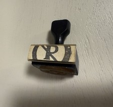 Vintage Wooden Rubber Stamp 1990โ No Parking Made in USA