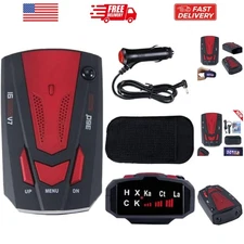 Car Radar Detector, Laser Radar Detectors, 360° GPS Speed Police Safe 16 Band...