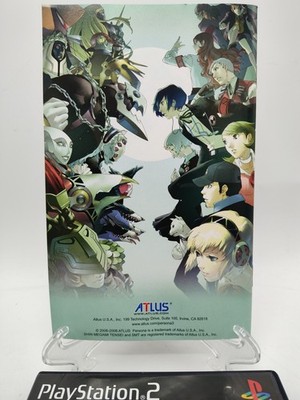 Shin Megami Tensei: Persona 3 FES - (PS2, 2008) *CIB* VGC* Black