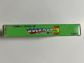 Rockman 5 Blues no Wana!? (Mega Man 5) | Nintendo Famicom Capcom CAP-5V Japan