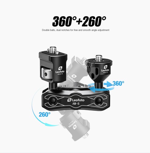 Leofoto AM-8 Professional Magic Arm Kit - Bild 8 von 36