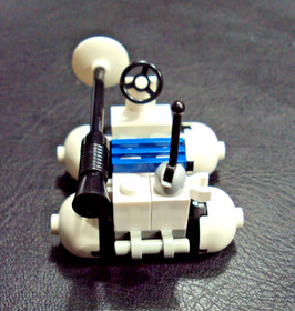 LEGO Space - Mars (7301/7309) -Rover.  Bricks, Minifig, Manual, no box. Free S/H