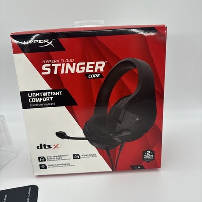 HyperX Cloud Stinger Core Headset PC Wired Gaming Headset with Microphone -Black