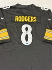 Aaron Rodgers Signed Pittsburgh Steelers NFL Football Jersey COA