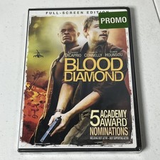 Blood Diamond DVD 2006 Full-Screen Edition Leonardo DiCaprio