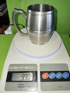 VINTAGE Pewter Barrel Mug marked Selangor (Malaysia Singapore) Weighs 9.9 Oz