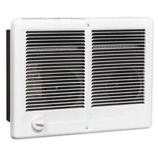Recessed Electric Wall-Mount Heater, Recessed or Surface, 3000/2250W W, 240/208V