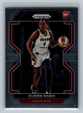 Queen Egbo 2022 Panini Prizm WNBA #190 Basketball Card Rookie RC Indiana Fever