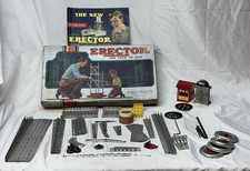 Vintage 4 1/2 Erector Set From The 1950  s 100 Toys In One Collectible