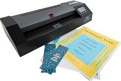 12.5'' Pouch Laminator with Variable Temperature and Speed | Compatible with 3 Mi