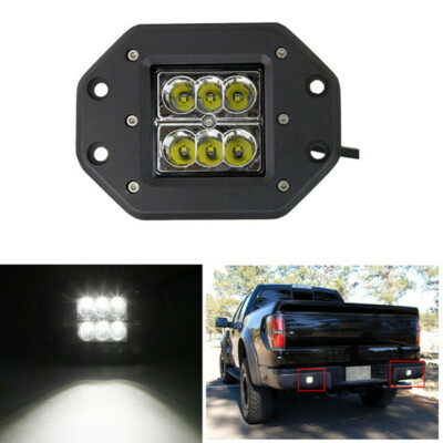 Trade Shop - Faro Supplementare Profondita Auto Fuoristrada 12v Quadrato 9 Led 27w 6000k Ip68 85912601 - Foto 10