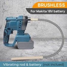 Hand Held Vibrating Brushless Electric Concrete Vibrator For Makita No Battery