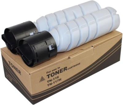 2 X TN-116 TN-117 TN-118 TONER for KONICA MINOLTA Bizhub  164 184 7718    A1UC08