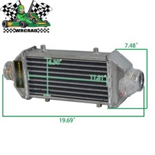 2.5inoutlet Front Mount Universal Turbo Intercooler Aluminum Core 300x160x62mm