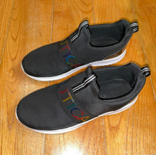 NAUTICA: Girl's Black Sneakers, Size 3