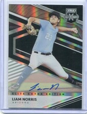 2020 Elite Extra Edition Autographs Liam Norris Auto