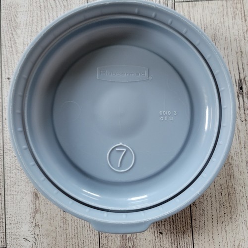 Vintage Rubbermaid Replacement lids lid Servin Saver Almond Round Square Blue - Picture 100 of 148