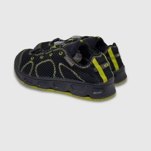 Zapatillas de Viaje Salomon RX Moc 3.0 Estilo Sin Cordones Malla Negro/Lima Unisex EE. UU. Niños 4 Foto 3 de 4