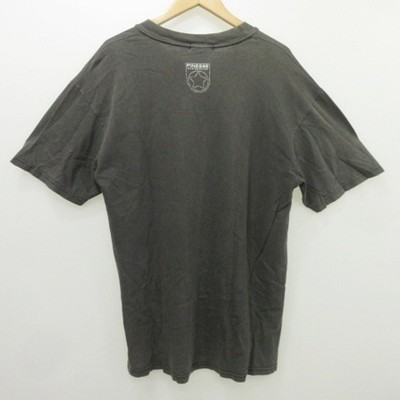 Goodenough Finesse 90s T-shirt Top Cut Saw Logo Print Crew Neck 